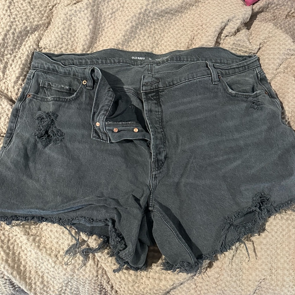 Distressed Old Navy Shorts
